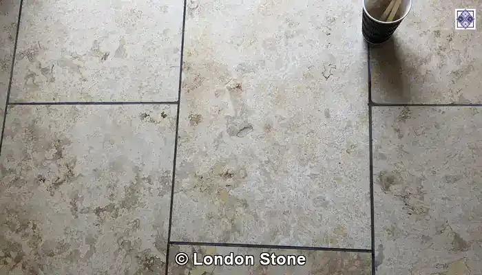 signs travertine needs polishing